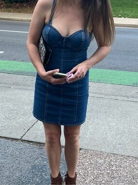 Denim Mini Dress